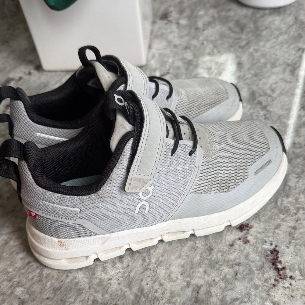 On shoes kids